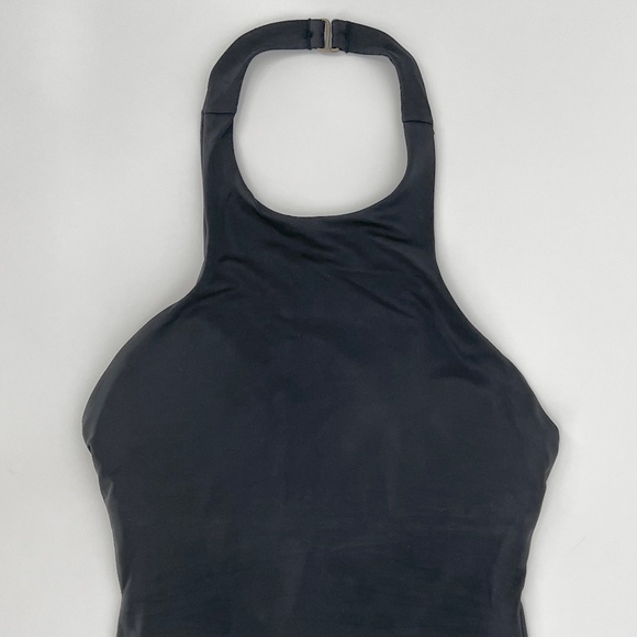 NWT Andie Swim Black Women's One Piece Halter Swimsuit Size Medium - Picture 3 of 14